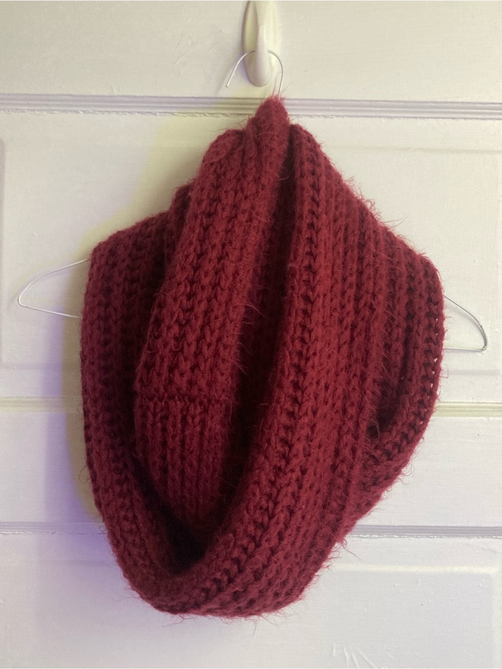 Burgundy Infinity Scarf
